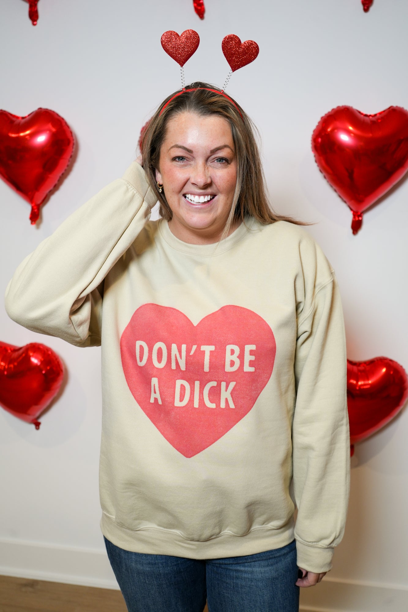 Don't Be A Richard Sweatshirt Bad Addiction