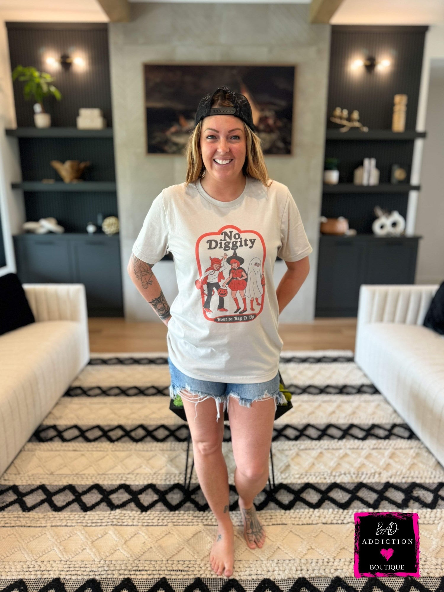 No Diggity Bag It Up - Tee Bad Addiction