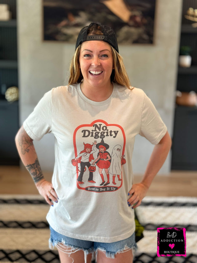 No Diggity Bag It Up - Tee Bad Addiction
