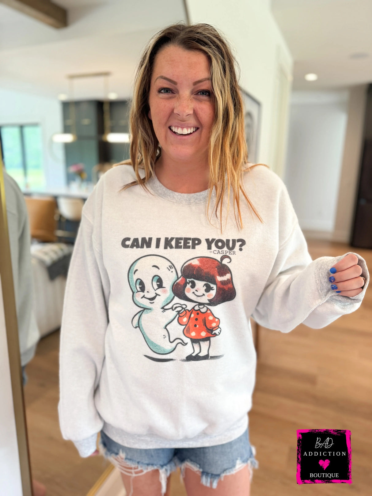 Can I Keep You - Inside Out Ghost Sweatshirt Badaddictionboutique20