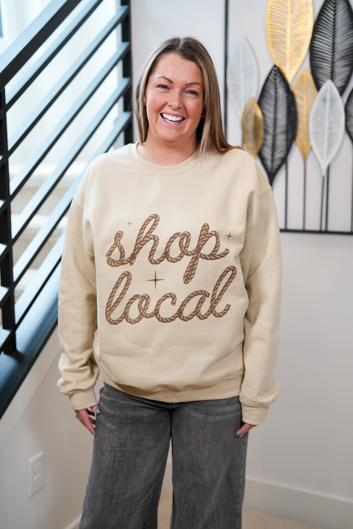 Shop Local Western Rope Sweatshirt