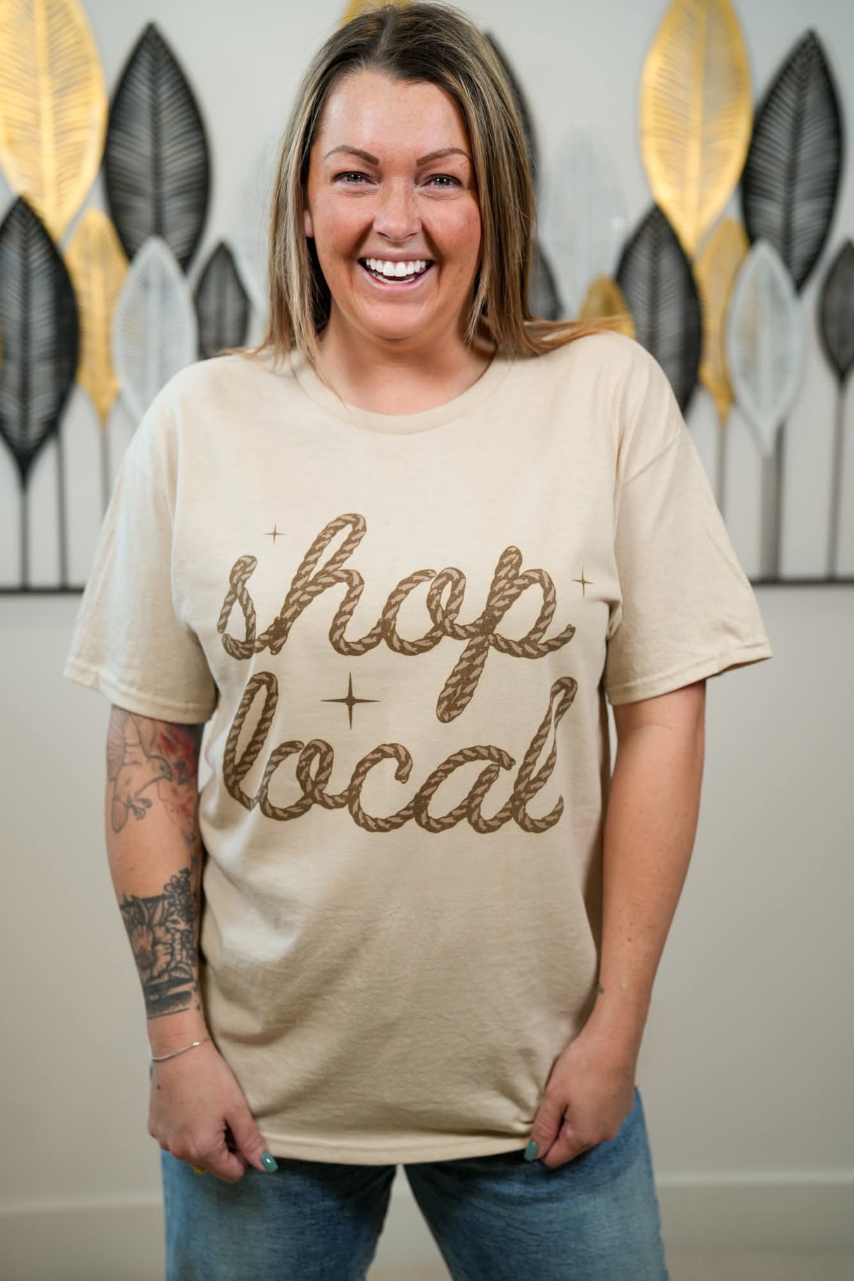 Shop Local Western Rope T-Shirt