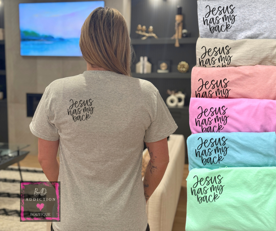Mystery - Jesus Has My Back Tee