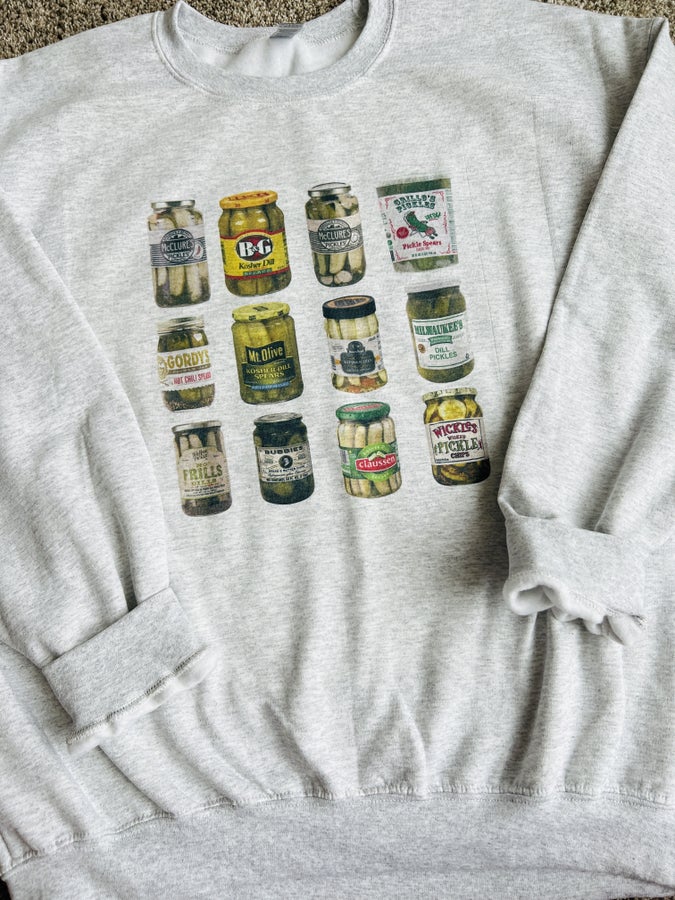 Pickle Jars Sweatshirt Bad Addiction