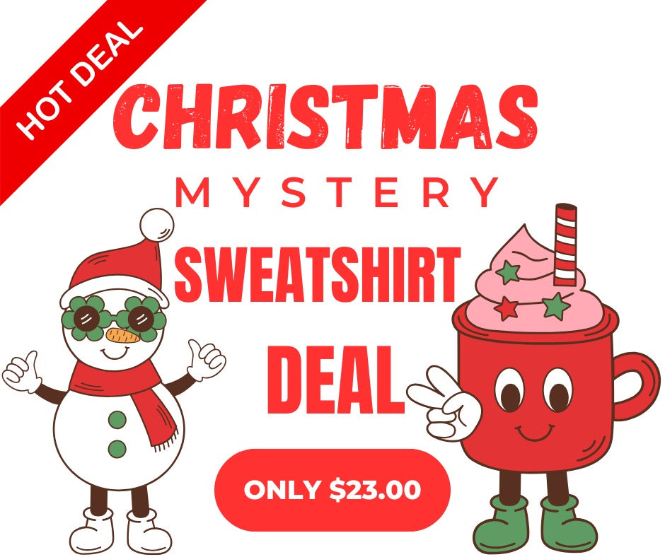 MYSTERY HOLIDAY SWEATSHIRT