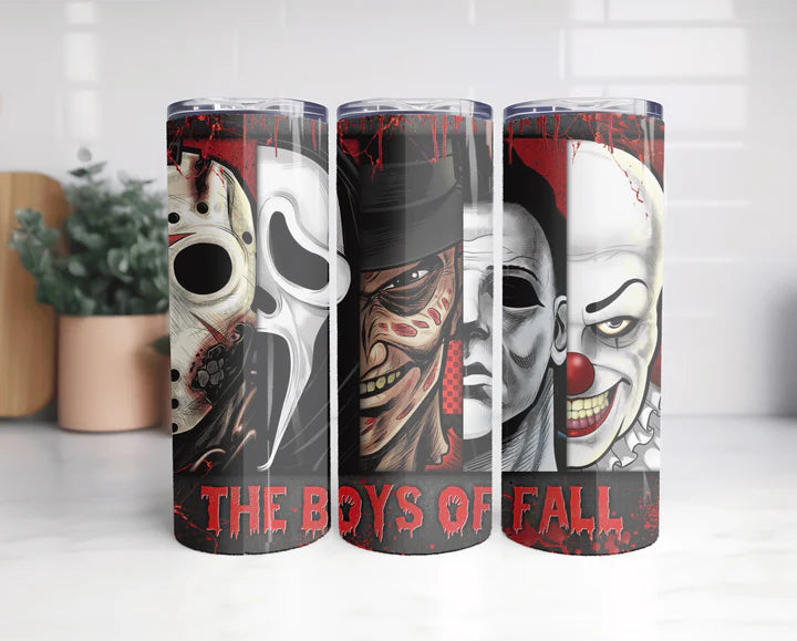 The Boys Of Fall Halloween Tumbler