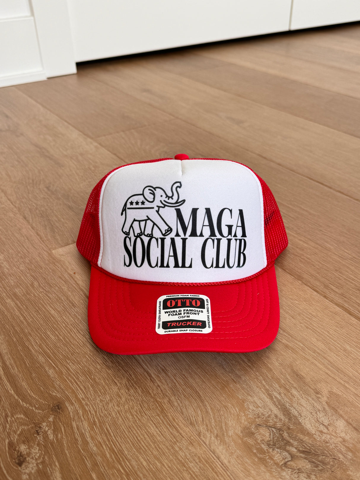 MAGA Social Club Trucker Hat