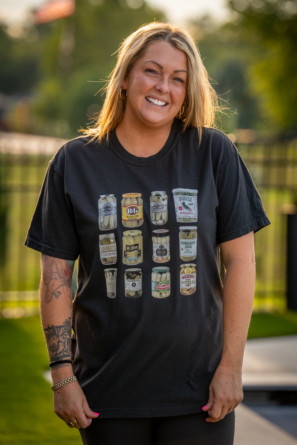 Pickle Jar Black Comfort Colors Tee