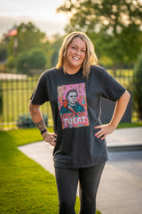 Girlie Trick or Treat Comfort Colors Tee