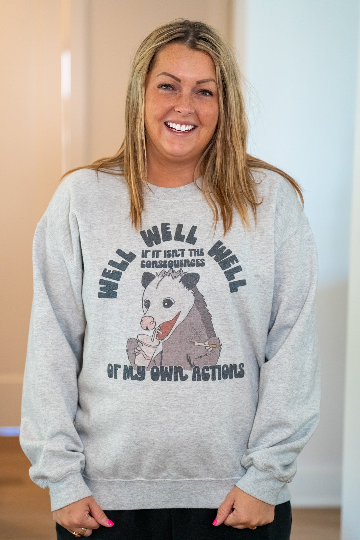 Consequences of My Own Actions Sweatshirt