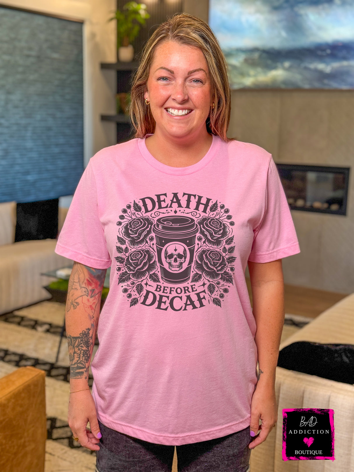 Death Before Decaf T-Shirt