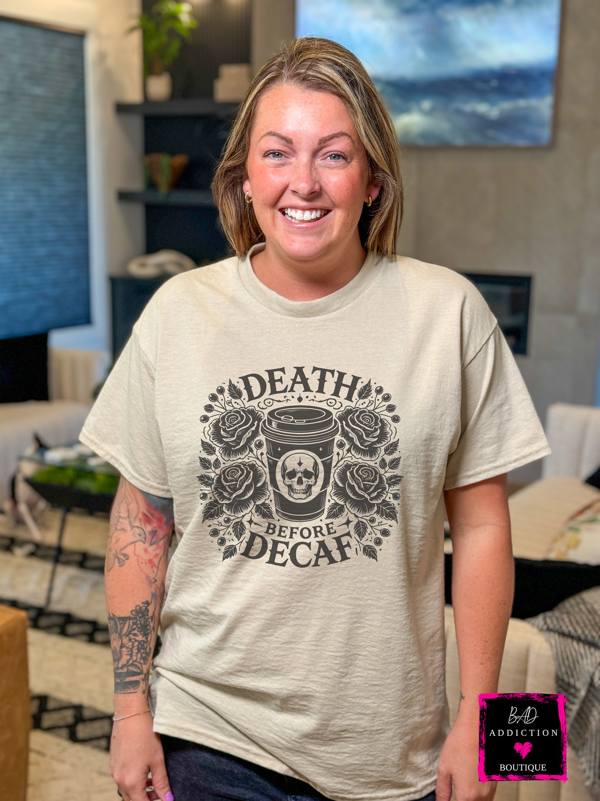 Death Before Decaf T-Shirt