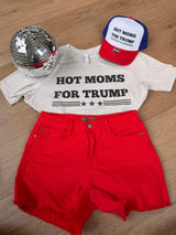 Hot Moms For Trump Tee