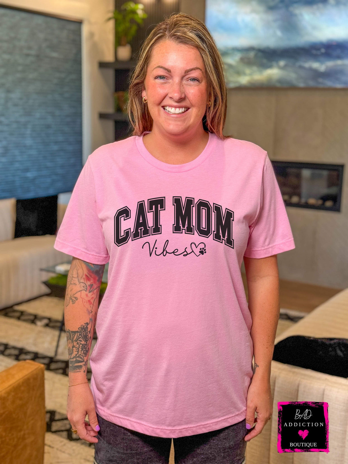 Cat Mom T-Shirt