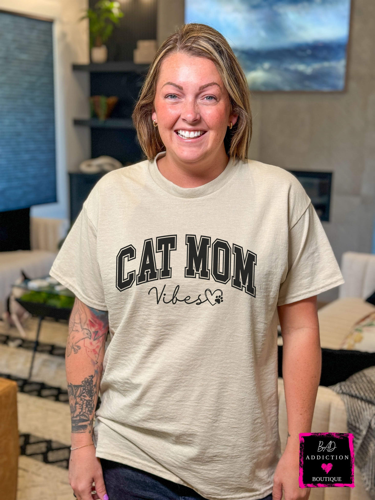 Cat Mom T-Shirt