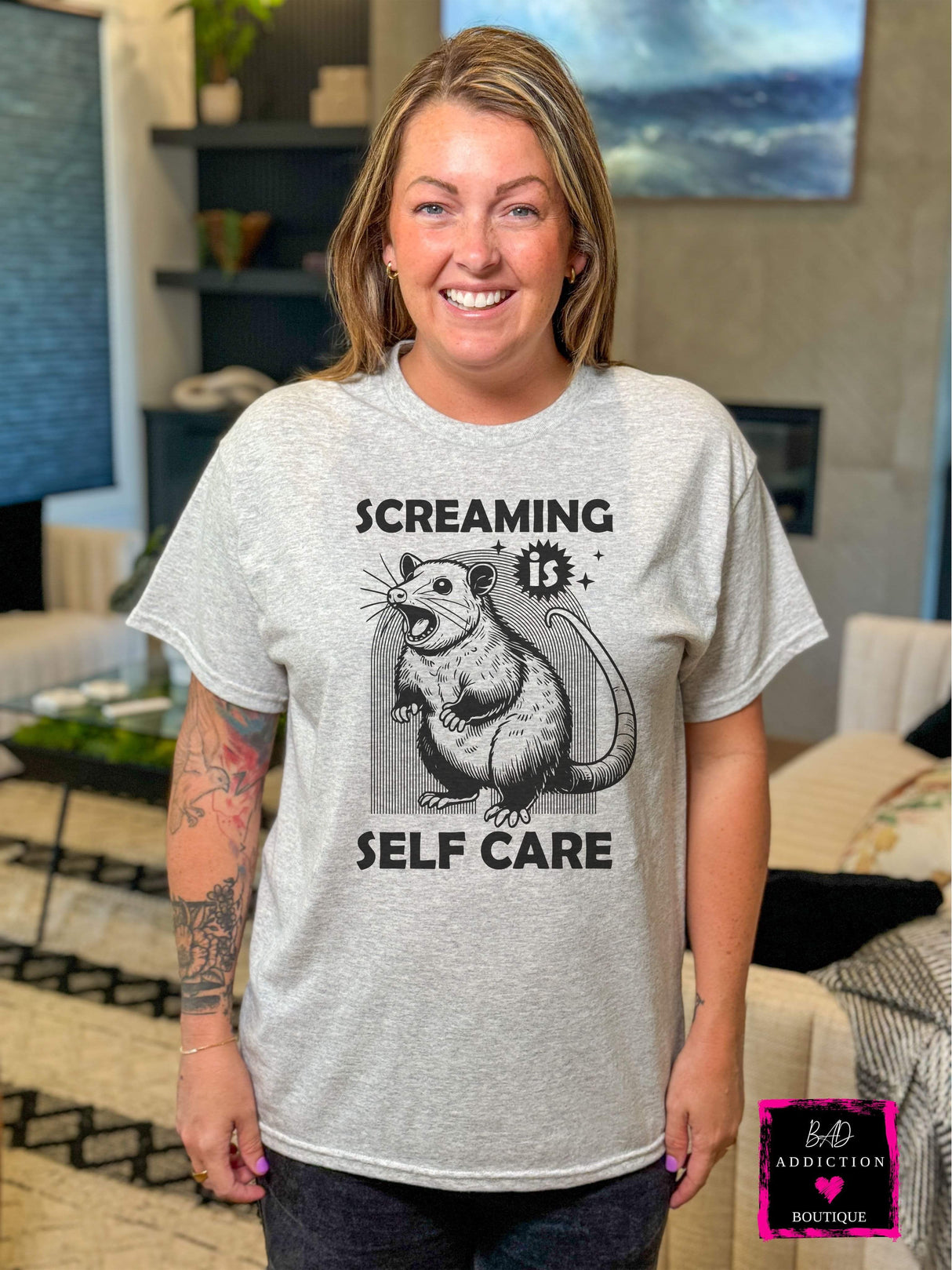 Screaming Is Self Care T-Shirt