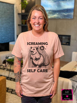 Screaming Is Self Care T-Shirt