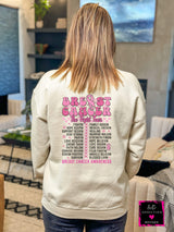 Breast Cancer Fight Tour Sweatshirt