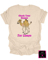 Check Your Humps For Lumps Tee