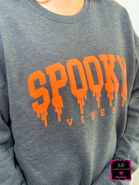 3D Puff Spooky Season Sweatshirt