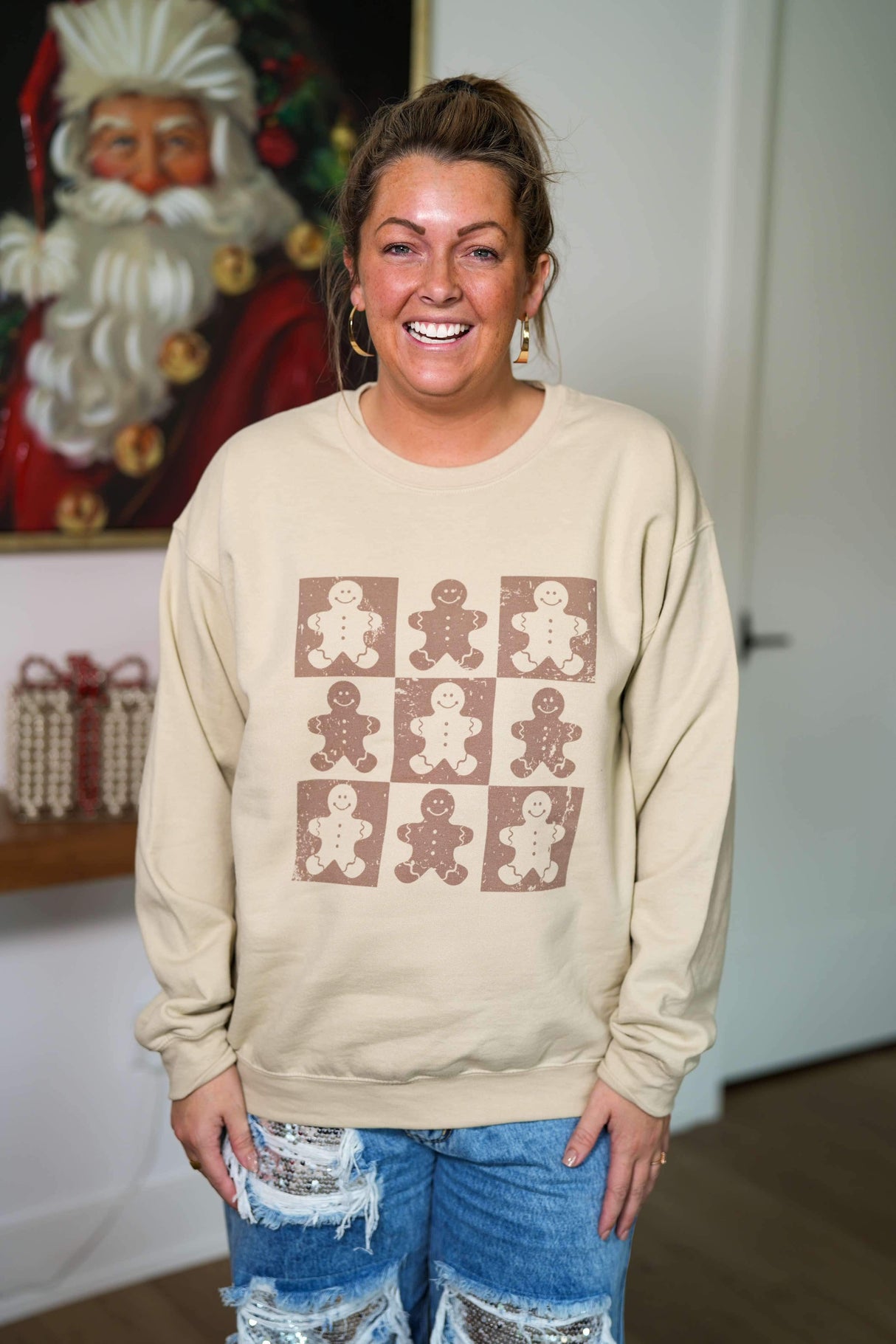 Gingerbread Friends Sweatshirt