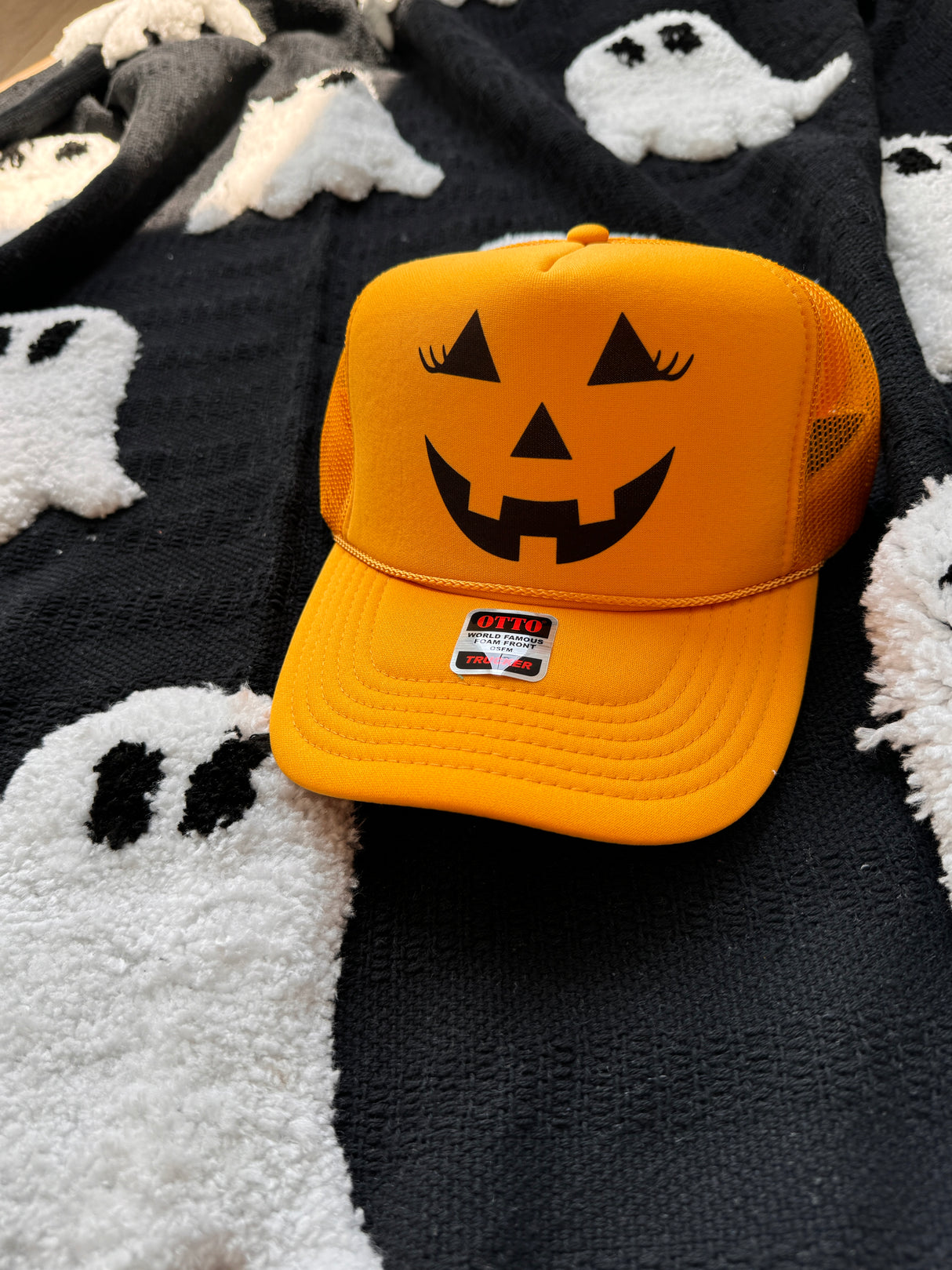 Jack O Lantern Trucker Hat