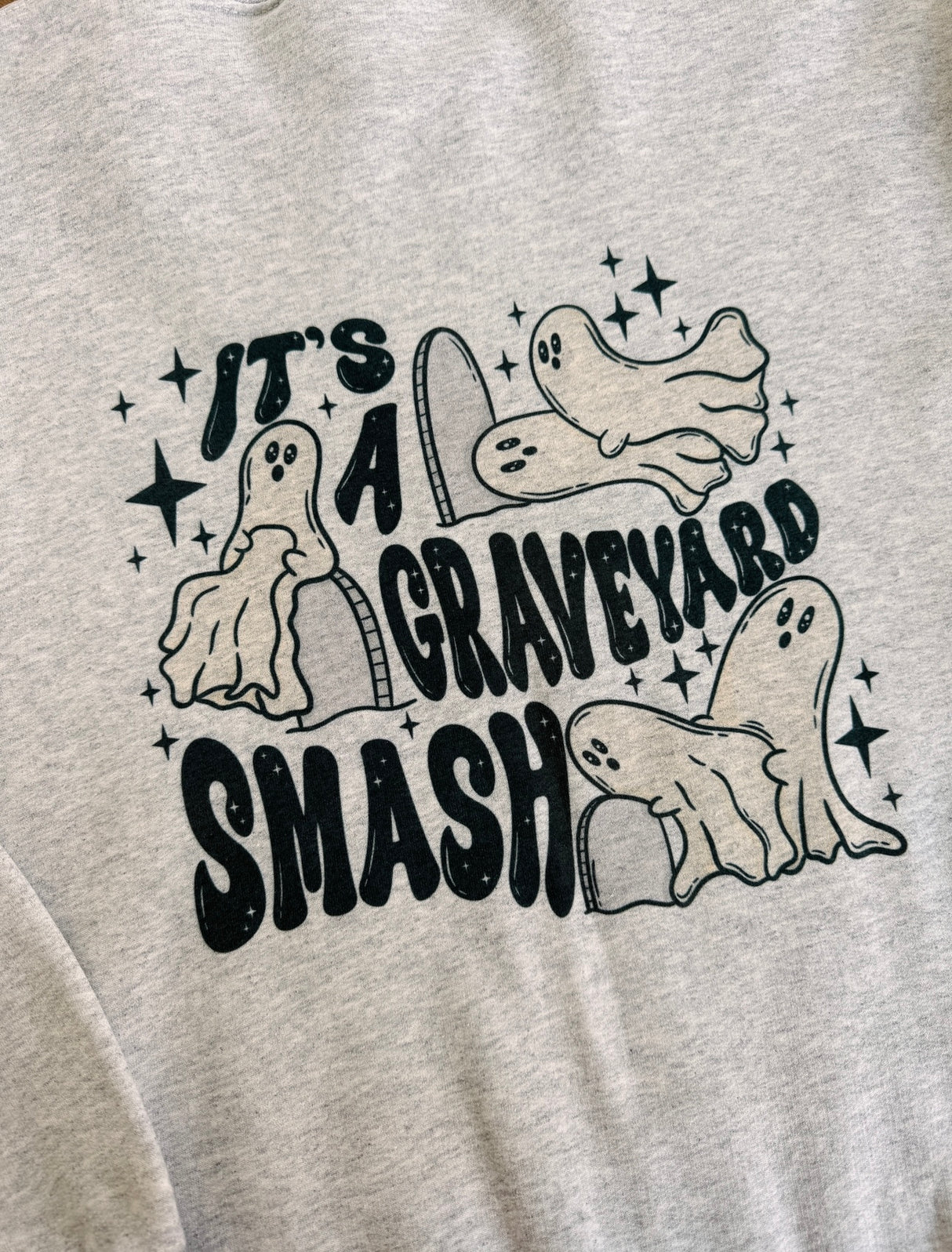 Graveyard Smash Ghost Sweatshirt