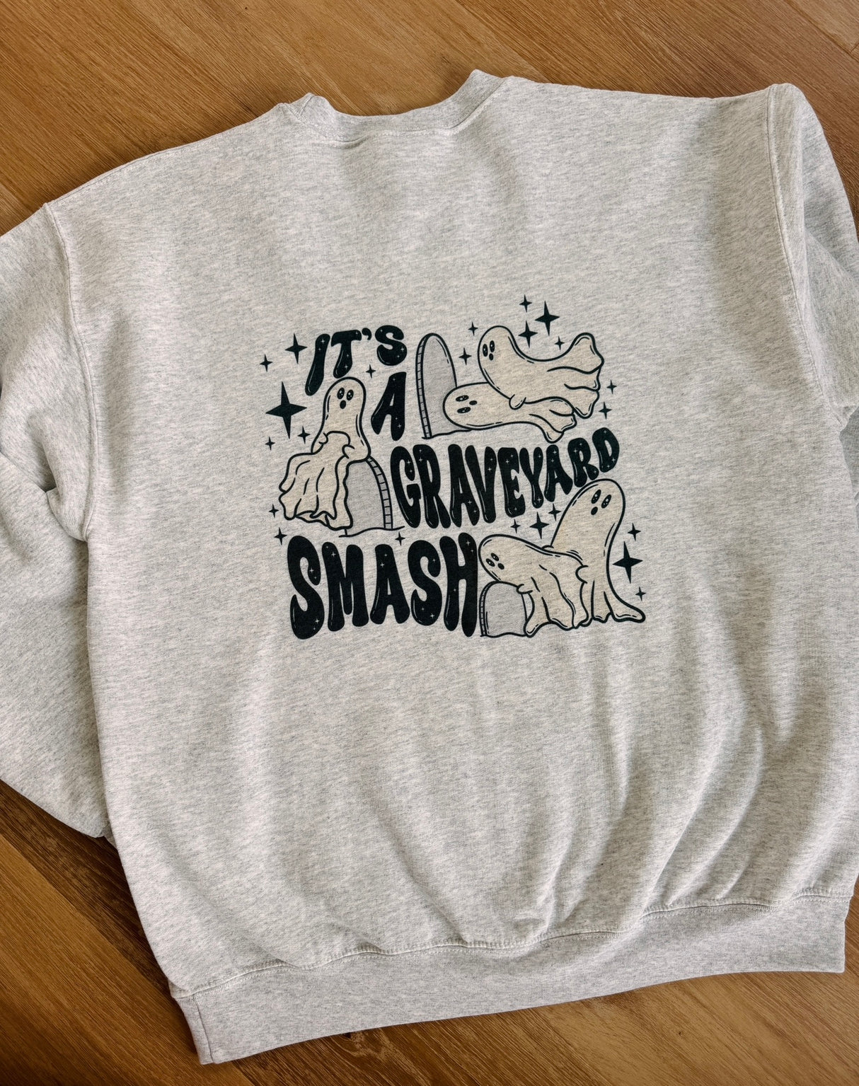 Graveyard Smash Ghost Sweatshirt