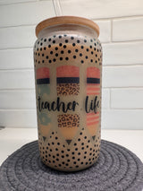 Teacher Glass Can