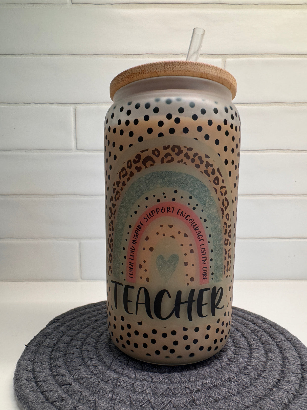 Teacher Glass Can