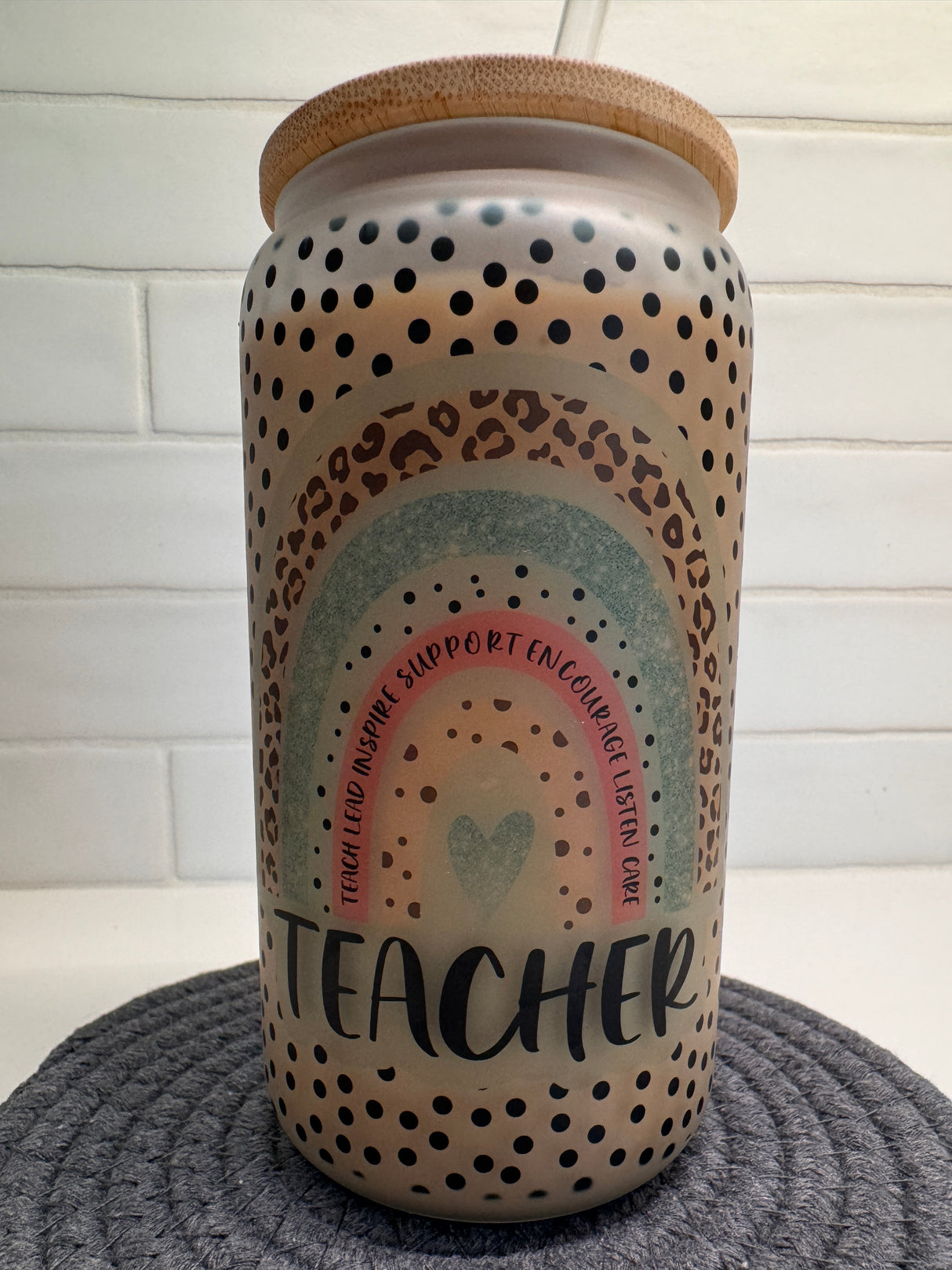 Teacher Glass Can