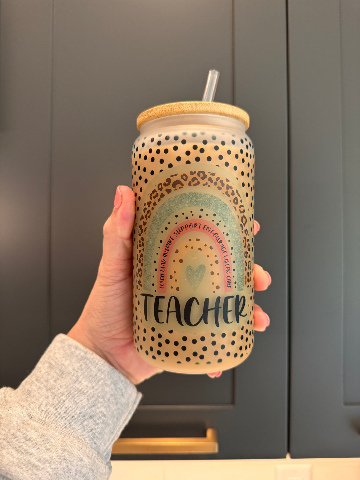 Teacher Glass Can