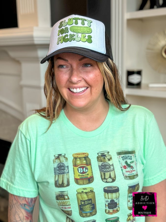 Slutty For Pickles Trucker Hat