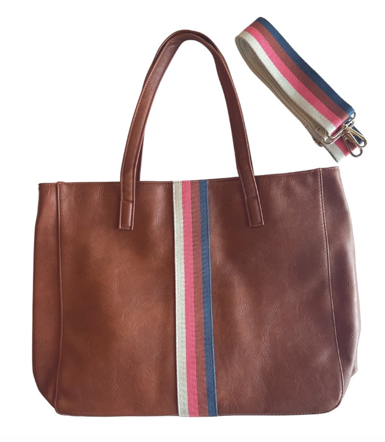 The Presley - Oversized Leather Tote Bag