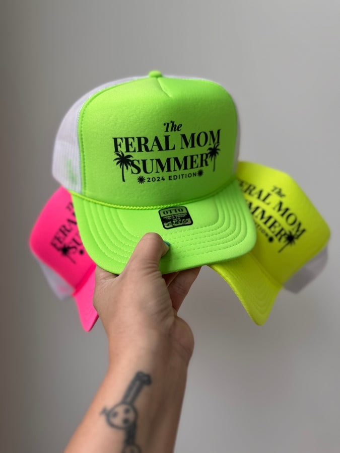 Feral Mom Summer 2024- Trucker Hat