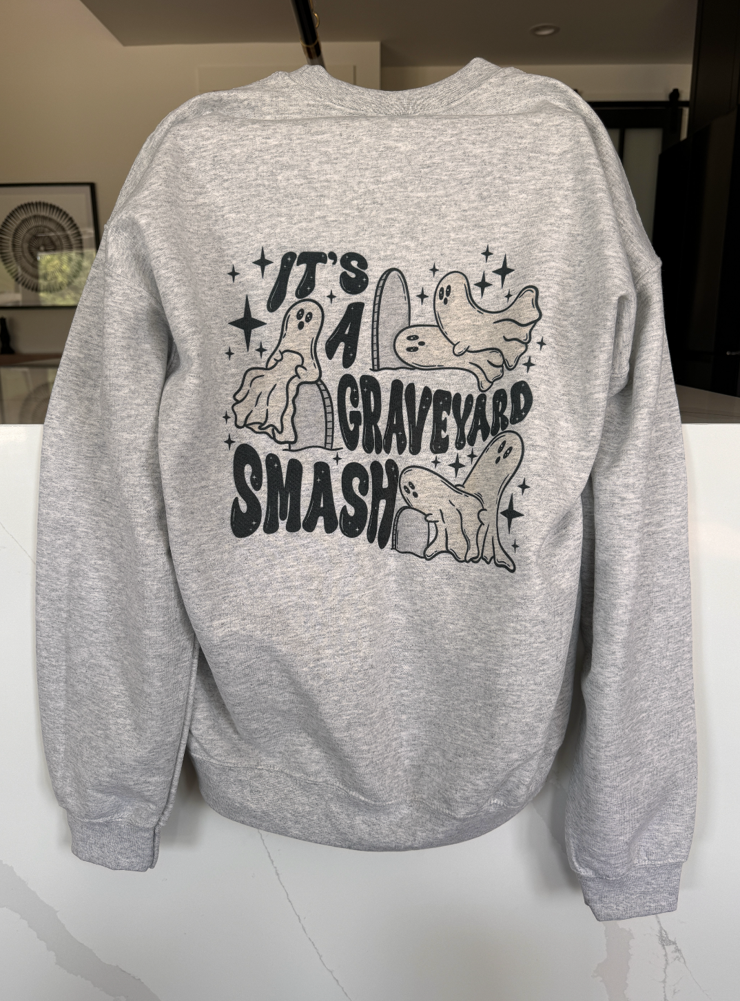 Graveyard Smash Ghost Sweatshirt