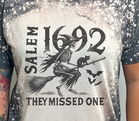 1692 They Missed One Bleached Tee