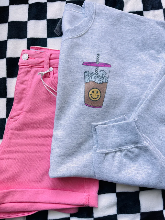 Half Mama Half Iced Coffee Sweatshirt